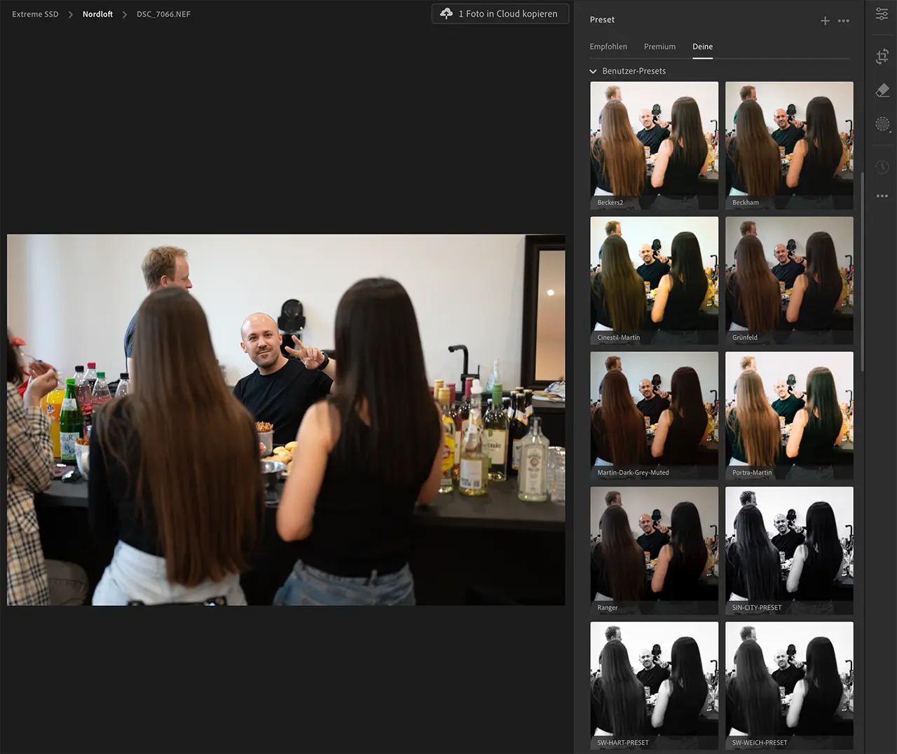 Eigene Lightroom Presets für die Eventfotografie